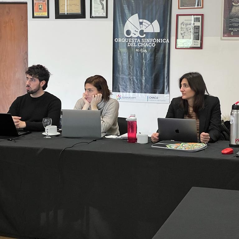 ANIDEneuquen's tweet photo. #Hoy Expusimos en el seminario Satélite II: Datos e Indicadores en Industrias Culturales en la ciudad de Resistencia, Chaco
#ANIDE #CDNEU #innovacion #ciencia #tecnologia #creatividad #economiadelconocimiento #Neuquen https://t.co/04VsnbFEcg