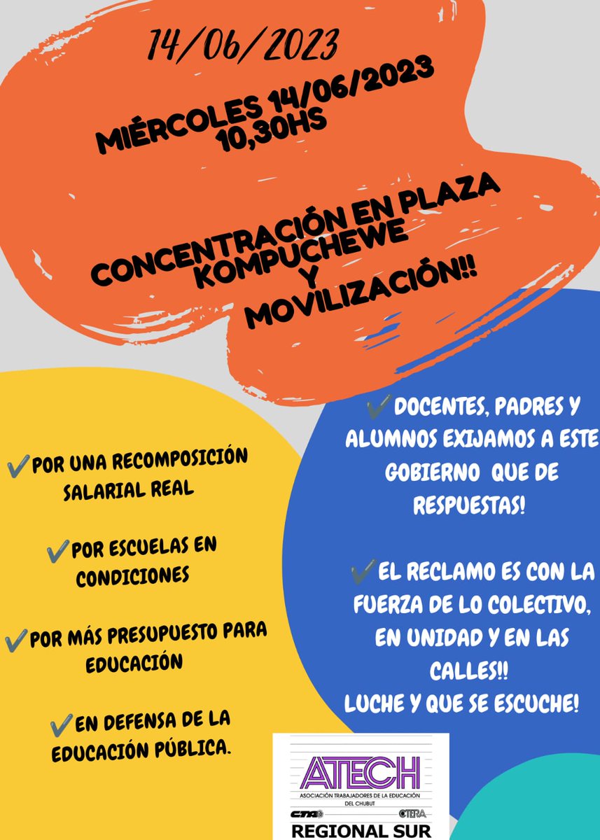 AtechRegSur's tweet photo. #AtechSur| Información https://t.co/6M7OBGTRk2