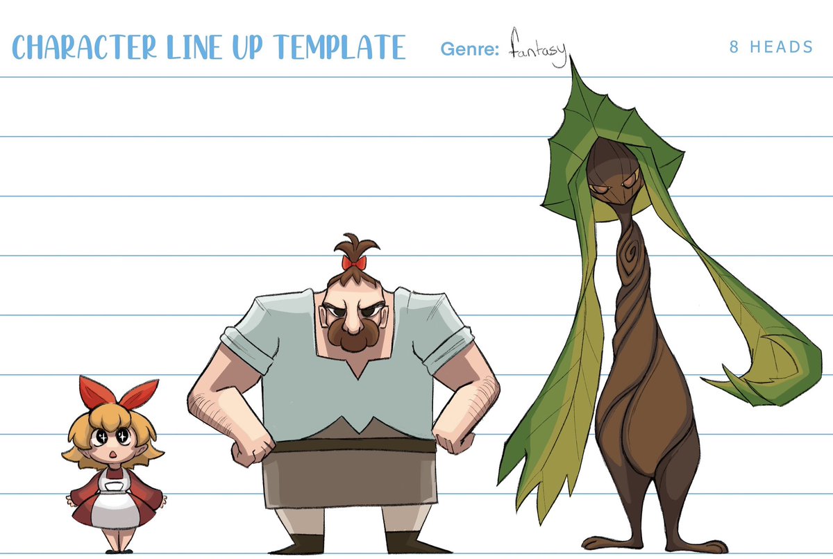 3 characters I had to create for my Character Design Final!

#ocart #digitalart