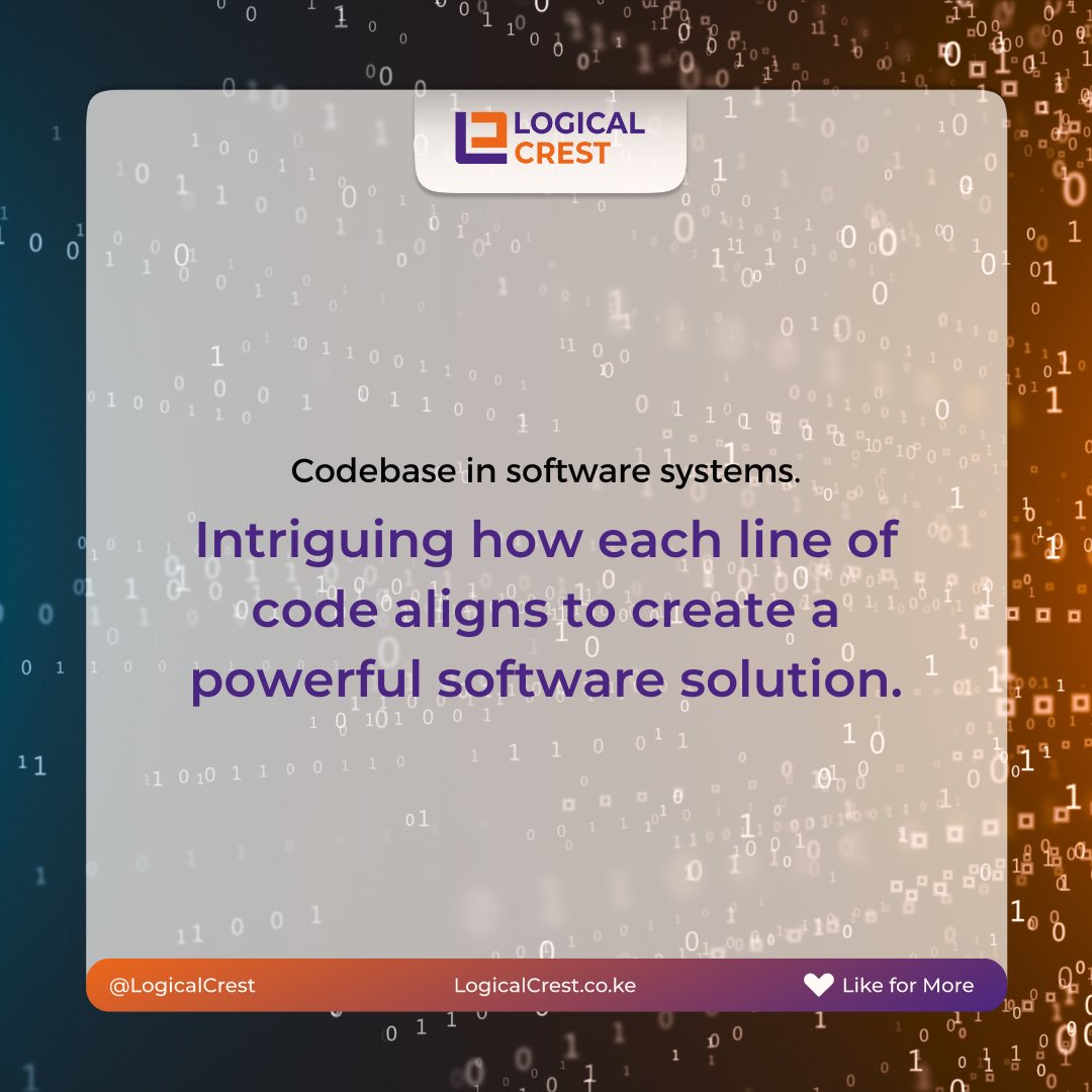 LogicalCrest's tweet image. Behind every successful software project is a well-maintained codebase.
Investing time and effort in regular code reviews, bug fixes and optimizations ensures a robust and reliable software applications.
#CodebaseMaintenance #businesssense #SoftwareProject #QualityAssurance
