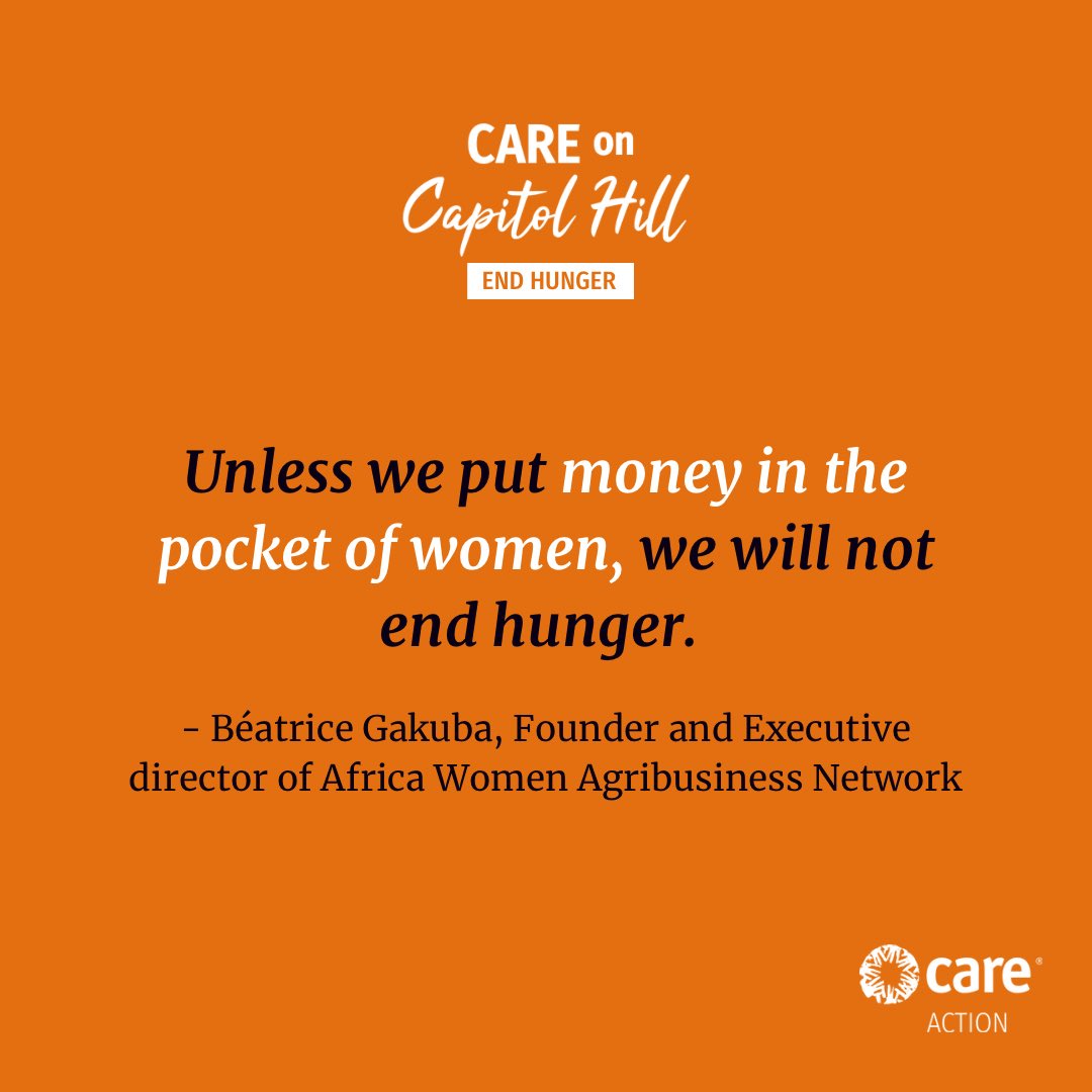@bgakuba_gakuba 📣📣 Invest in women & #EndHunger 🧡
