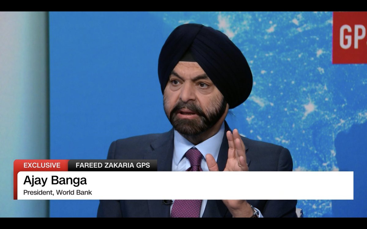 rumandsargassum's tweet photo. "🇯🇲Jamaica has never had a World Bank president visit them. I think an island-nation dealing with climate crises deserves the attention from us."

New @WorldBank head Ajay Banga, on what he would do to help developing countries tackle the #ClimateCrisis.

https://t.co/1QBnTKzna9 https://t.co/iuaRM4zoiw