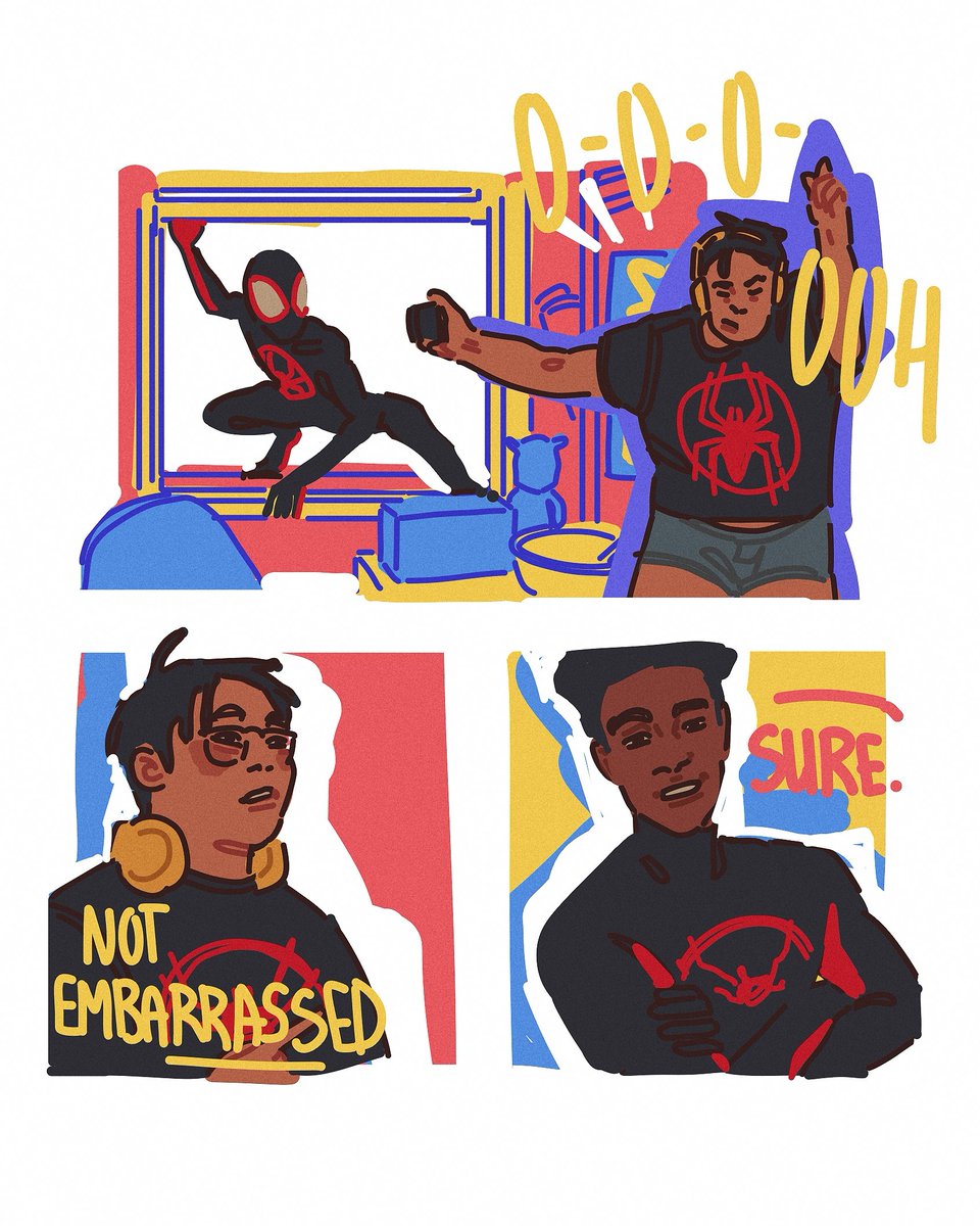 We were robbed 
 #SpiderManAcrossTheSpiderVerse