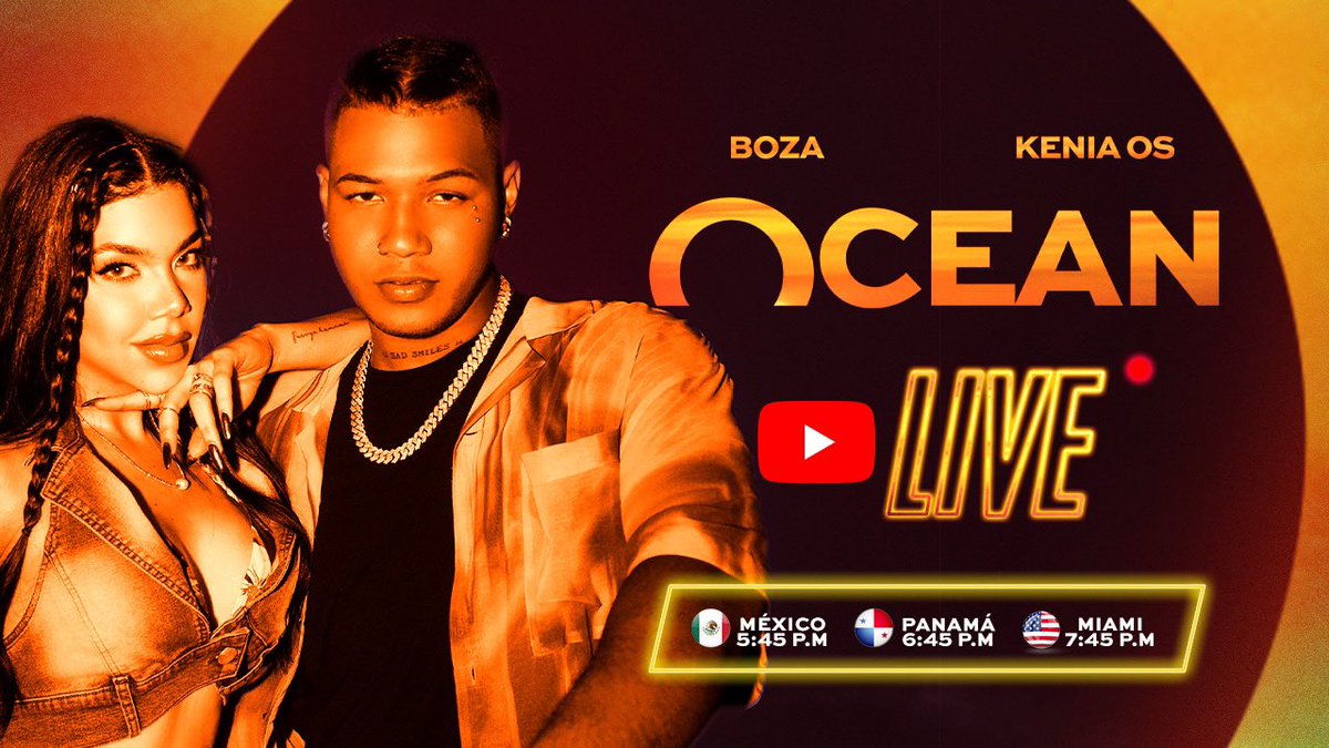 Bozamusica's tweet photo. ESTRENO DE #OCEAN este jueves 15 de junio💥🔥 @keniaos 🌊 https://t.co/nvlk2wQ5vT