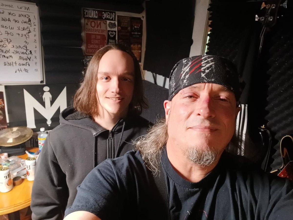 I would like to ask everyone for some good juju and awesome vibes for our bass player Mr sanders,  he will be undergoing brain surgery next month in July we could use alot of prayers on this one . So be sure to check out his work in the band our new album Euphoria coming soon