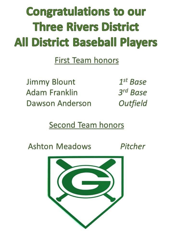 glenvarbsbl's tweet photo. Congratulations to our guys who made All- District and All-Region selections!
2022: 1 All- District selection, no All-Region - 2023: 4 All-District selections,  3 All- Region✅
7 game-win improvement ✅
Playoff win ✅
.306 Team batting average ✅
2022: Last in TRD, 2023: 2nd ✅ https://t.co/NB68mvfKlb