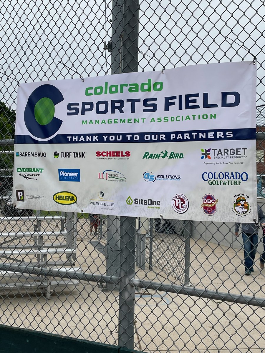 Today we got to help out at the Field Renovation Day with the Colorado Sports Field Management Association. We helped rejuvenate the baseball and softball fields at Manual High School. It was a successful day! #cubcadet #lawnmower #volunteeropportunities