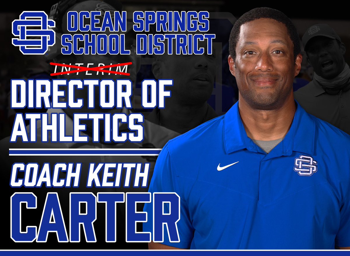 I̶n̶t̶e̶r̶i̶m̶ no more. 

OSSD is proud to introduce our new Director of Athletics, Coach Keith Carter! #TheGreyhoundWay
