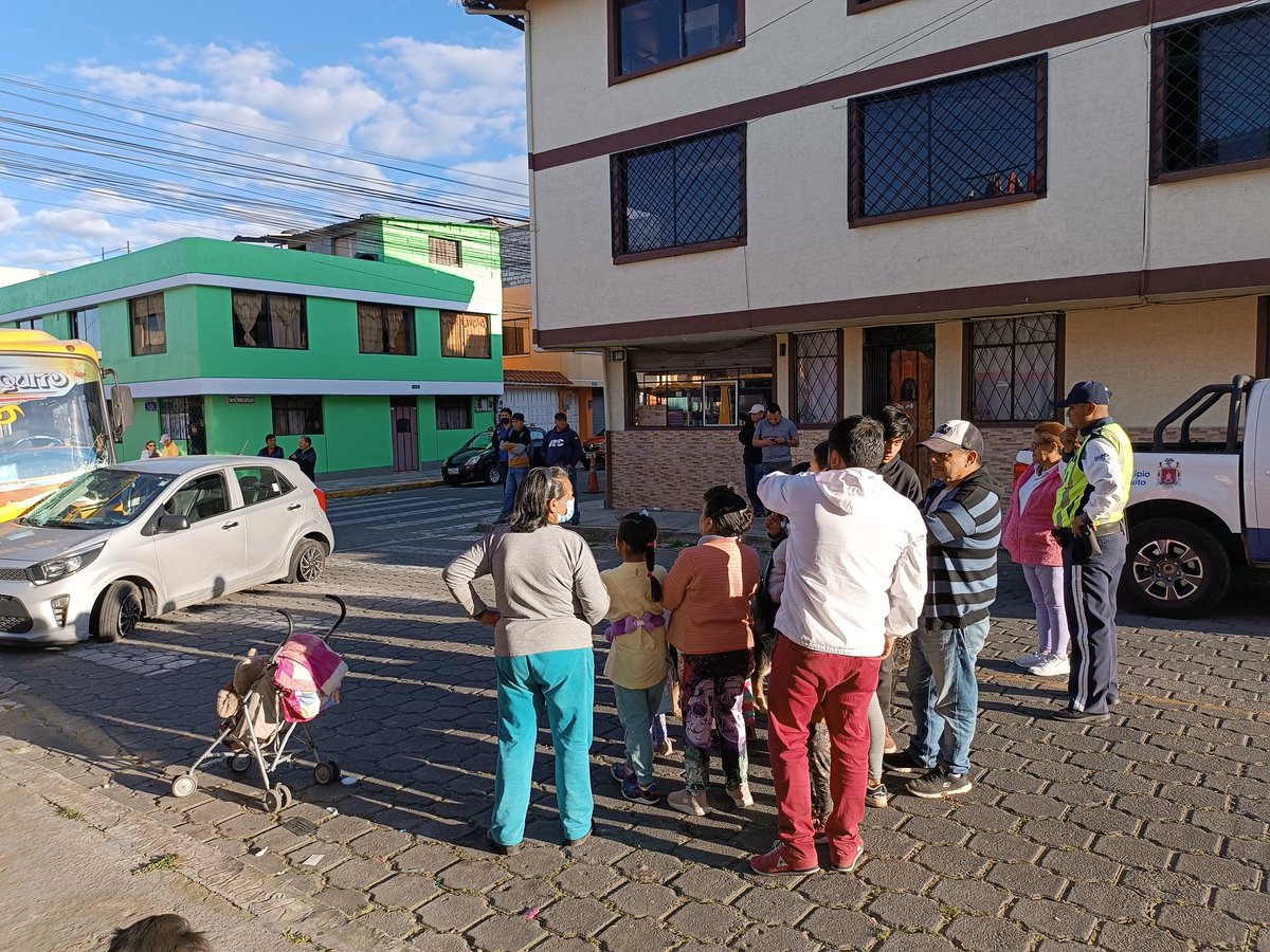 Accidente de tránsito en la Cdla Ibarra.
