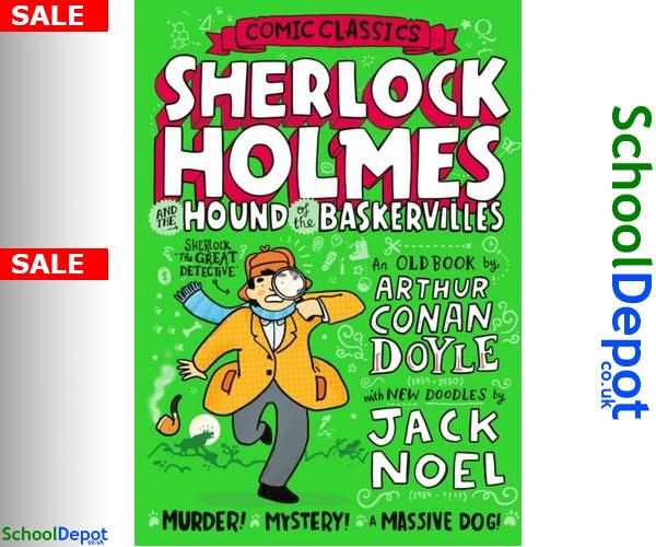 #primary schooldepot.co.uk/B/9781405294089 Noel, Jack Sherlock Holmes and the Hound of the Baskervilles 9781405294089 #SherlockHolmesandtheHound #Sherlock_Holmes_and_the_Hound #JackNoel #student #reviewOLD books get NEW doodles - it's the classics as you've never seen the