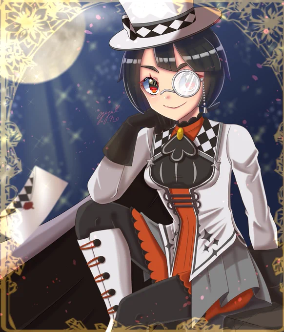 #クリエイターさんの夜っぽい作品が見たい 夜っぽいイラストあまり無かった