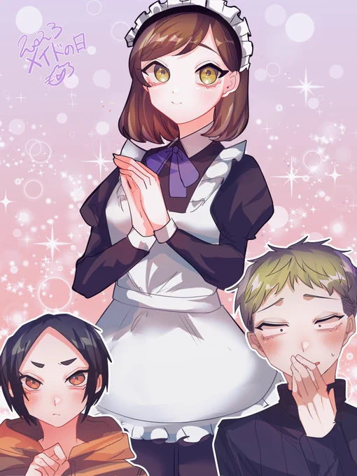 公開記念に絵を再掲しておくか  #俺と僕のプリマドンナ #めがねの天ぷら