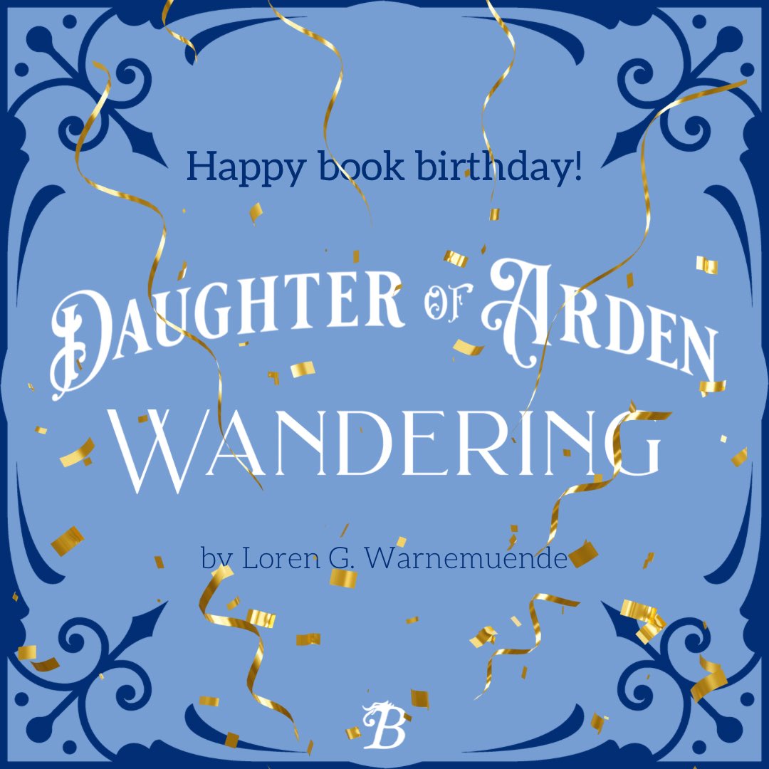 It’s a book birthday! Book 2 in the excellent DAUGHTER OF ARDEN trilogy by Loren G. Warnemuende is out in the world today!

bandersnatchbooks.com/store/p/wander…