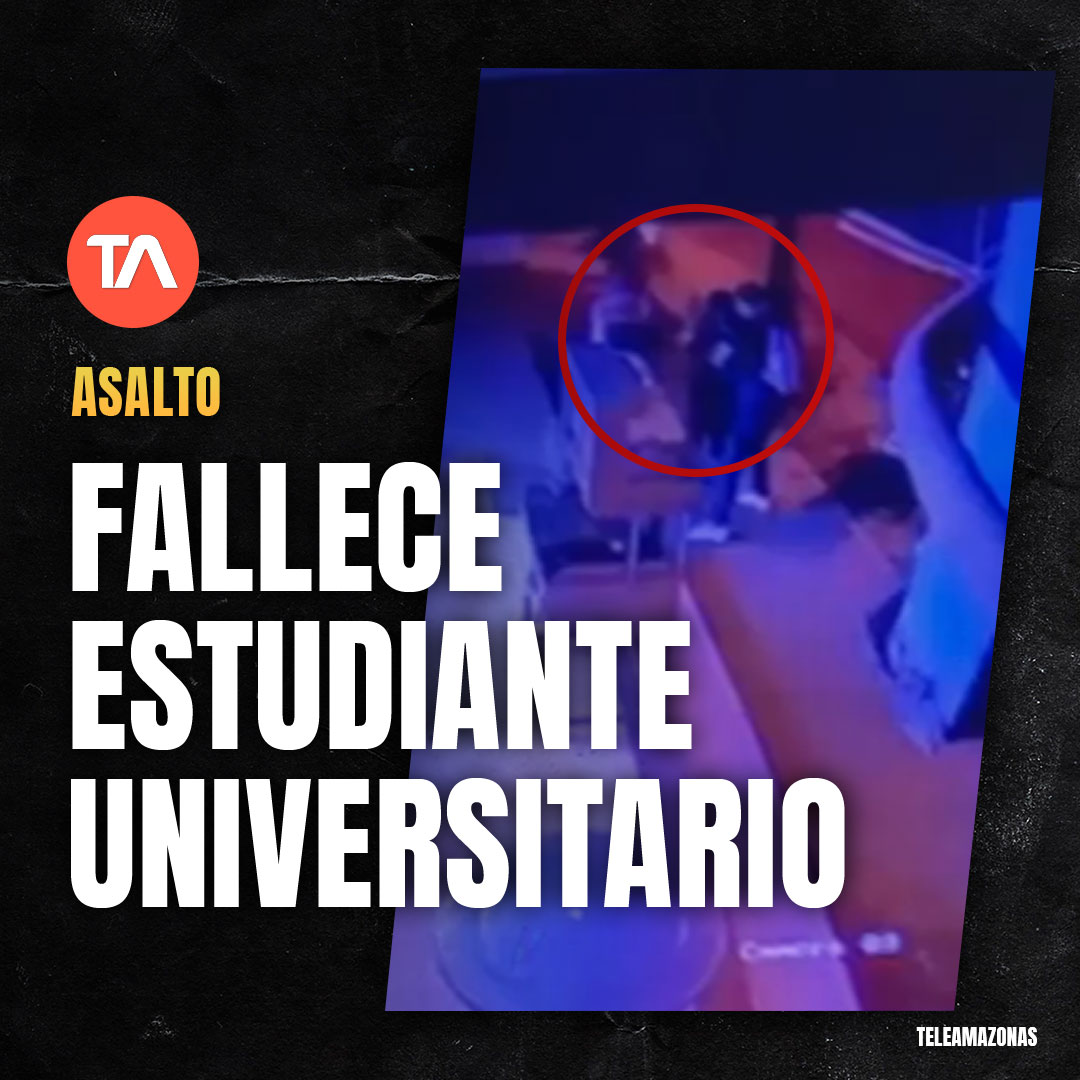 teleamazonasec's tweet photo. Confirman muerte de estudiante de Odontología que resultó herido en asalto en los exteriores de universidad. Detalles https://t.co/WWvtRN0sYb https://t.co/saIFKwnQR1