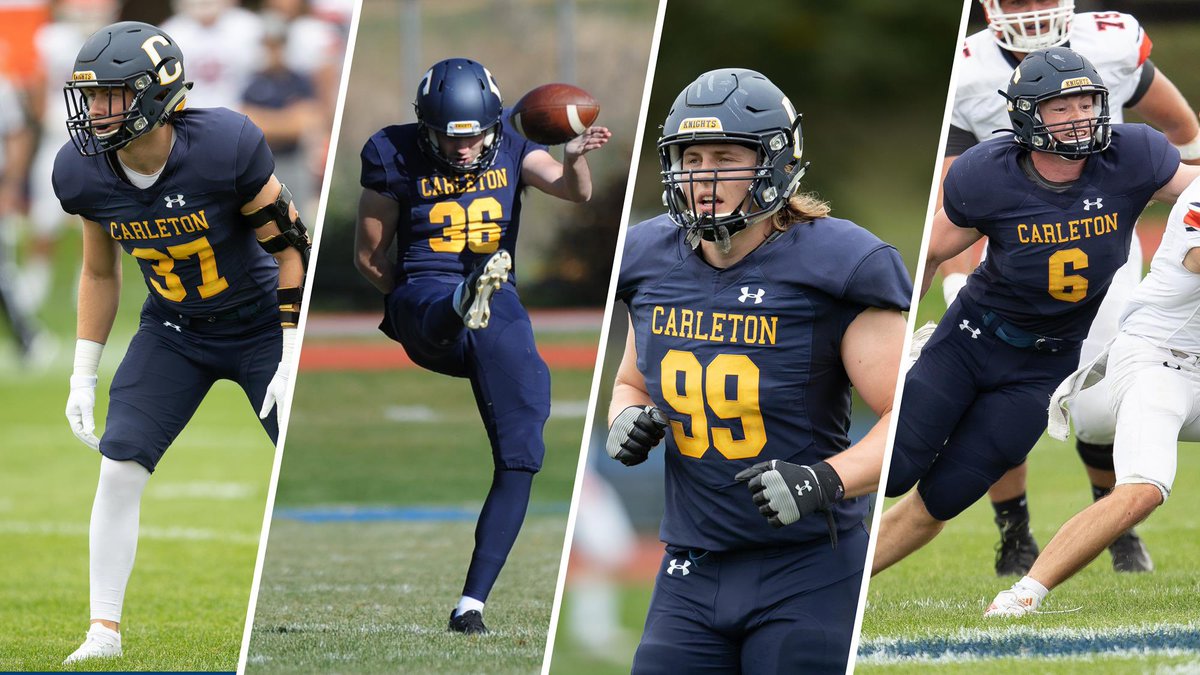 DylanSherman913's tweet photo. After an incredible camp and conversation with @CoachKent56 and @CoachJournell, l am excited to announce that I have received my first offer to play football at the prestigious Carleton College! @coachnovakov @coachgalusha @CoachBFloresca @OberkromKicking @coryelolf https://t.co/6tRSzlGjIK