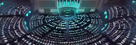Elcon_Systems's tweet photo. The National Chamber is debating proposals to prevent future bouts of disloyalty. They range from the EEP's wish to improve slaves' education on the natural order to the FMB's tax breaks for security firms. Their ultimate decision will certainly include multiple wise measures. https://t.co/5FYLvS4Ma3