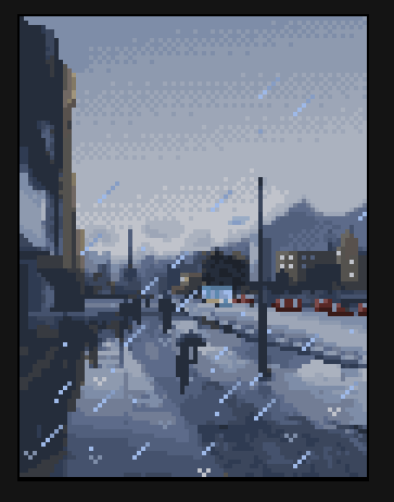 LienTheAlien's tweet photo. #pixelartist #gamedayeart #gamegraphicsphics #gamedevelopment
#gameinspiration #gameartistst
#fbartist
#ピクセルアート
#픽셀아트
#ドッ
#pixelart #art #digitalart #artwork #artist #bogota #bogotacolombia #rain #lluvia #Pixels https://t.co/JkasscPhfY