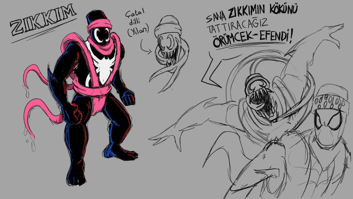 Bi deneyeyim dedim, Venomsonam 'ZIKKIM'
#Spiderverse #venomsona