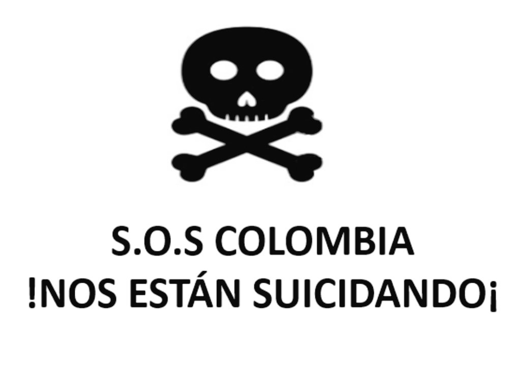 @Alejoberme0 #SOSColombia #NosEstánSuicidando