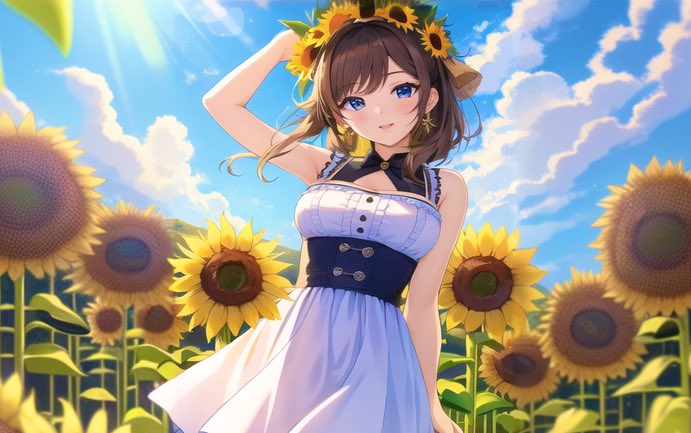 yotsuba_h's tweet photo. #AIart 
Himawari https://t.co/vwiZLtudmZ