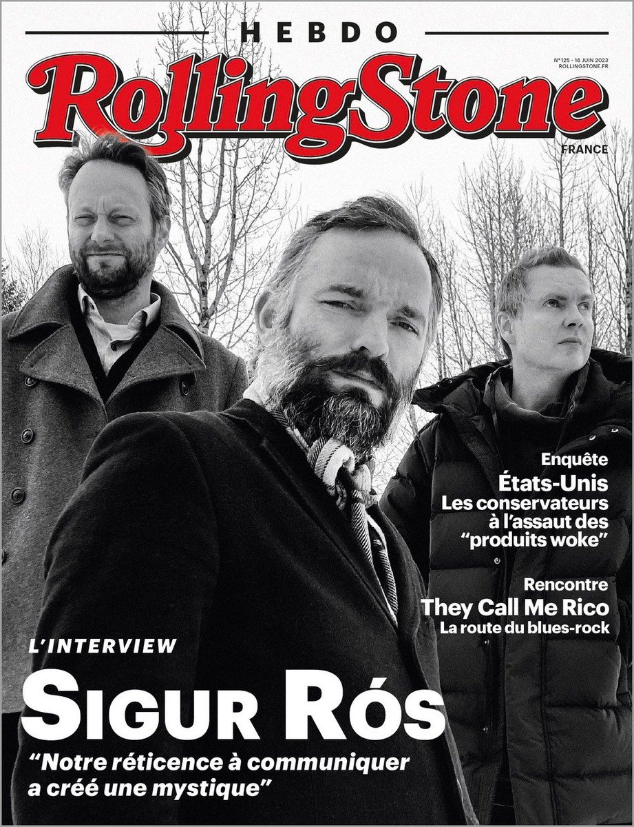 ROLLING STONE HEBDO, N°125 - 
<a href="/sigurros/">Sigur Rós</a> : L'interview > rollingstone.fr/rolling-stone-…
.
🎧 <a href="/SteveLukather4/">Steve Lukather</a>, <a href="/THEYCALLMERICO/">Frédéric Pellerin</a>, <a href="/kinggizzard/">King Gizzard</a>...
.
💿 Disque de la semaine : 
<a href="/TWIT4SHKPNK/">SHAKAPONK</a>
.
🎬 Cinéma : Marcel le coquillage
.
#RollingStone #Hebdo #sigurros