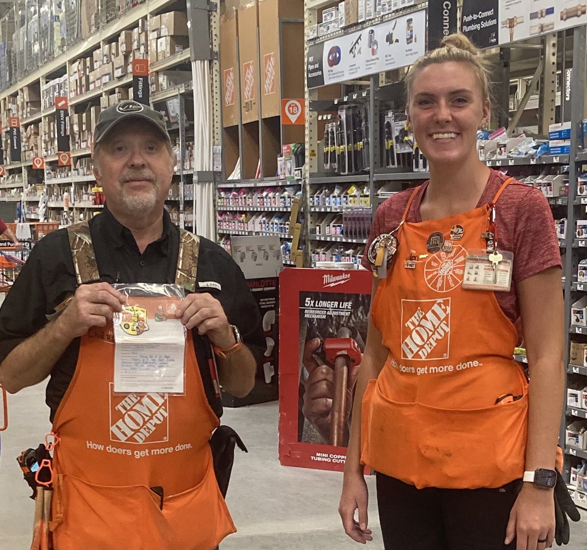 HUGE Homer shoutout to Charlie (D26) for helping out wherever you are needed, ensuring safety and customer service. We appreciate you so much~well deserved!! <a href="/cole91960676/">Cole SM at Clayton Home Depot 8412</a> <a href="/wesleycopelan/">Wesley Copelan</a> <a href="/kimberleybeach/">Kimberley</a> <a href="/QuilliamsJaden/">Jaden Quilliams Shirley #0152</a> <a href="/RoperShania/">Shania Roper</a>  <a href="/a42nateangel2/">Lara Mitchell</a> <a href="/Shanda668/">Shanda66_#8412</a> <a href="/austin11shane/">Austin_Shirley</a>