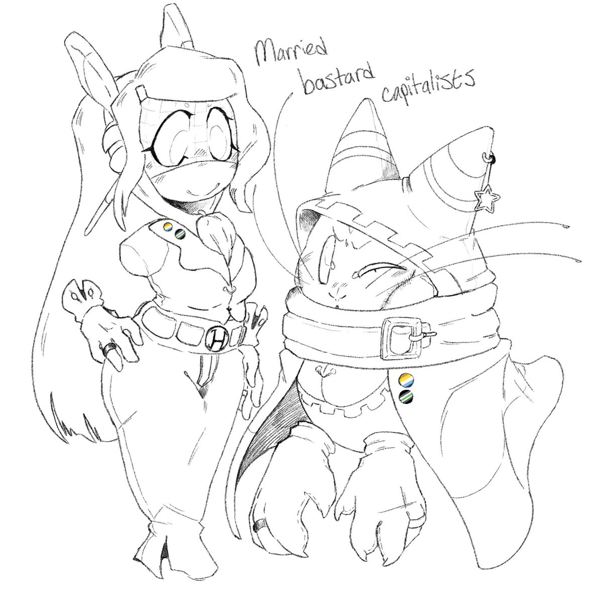 crocodoodle's tweet photo. The QPR lineup (all four of them are in a poly QPR, but mags and Susie are also an exclusive couple)
#kirby #kirbyfanart #magolor #susiehaltmann #taranza #marxkirby #kirbysreturntodreamlanddx #krtdldx #pride https://t.co/6eXWgh0Ckr