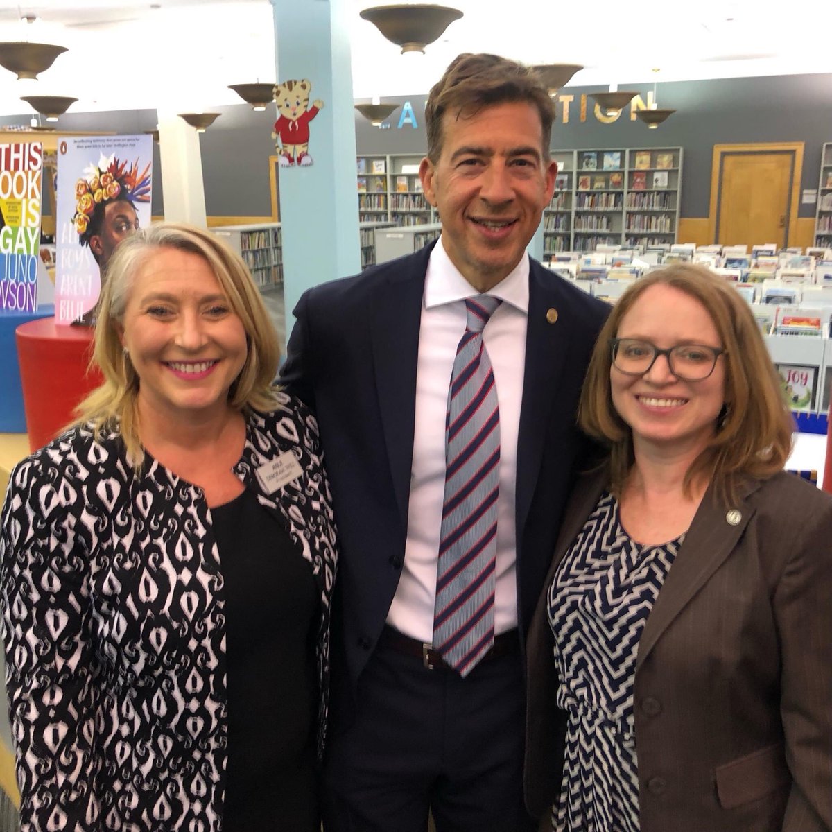 AISLEd_org's tweet image. Yesterday history was made when HB 2789 was signed into law. The bill, which goes goes into effect in January 2024, champions intellectual freedom &amp;amp; supports libraries and librarians. #AISLEd was represented by Deborah Althoff Will. This is what #freadom looks like for Illinois.