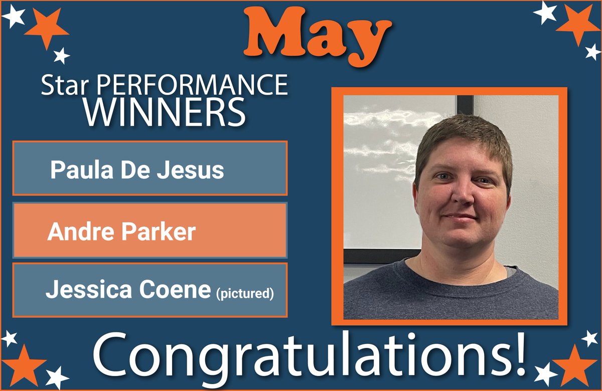 ⭐Star Performance Winners May⭐ Last month was action packed but through it all our Stars remained dedicated to the patients in our communities. Congratulations to this group for always making our patients their top priority! 👏 #CenturyProud #FirstResponder