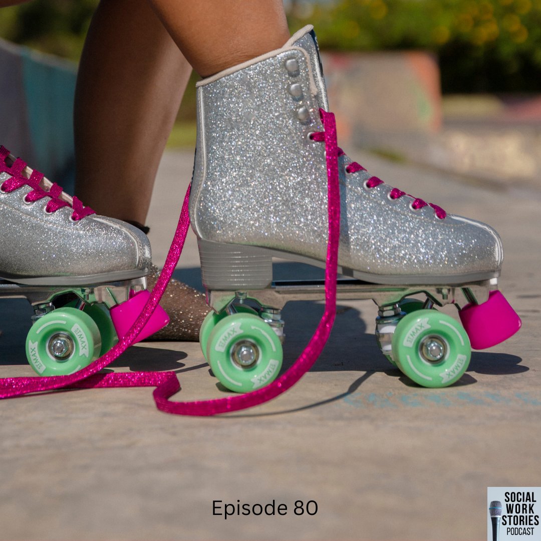 #SocialWork in the #FamilyViolence & #DomesticViolence space is like working with roller-skates on thinking about the physical, theoretic, empathic & practical needs while working out what the most important things are. What were your thoughts on #socialworkstoriespodcast ep80?