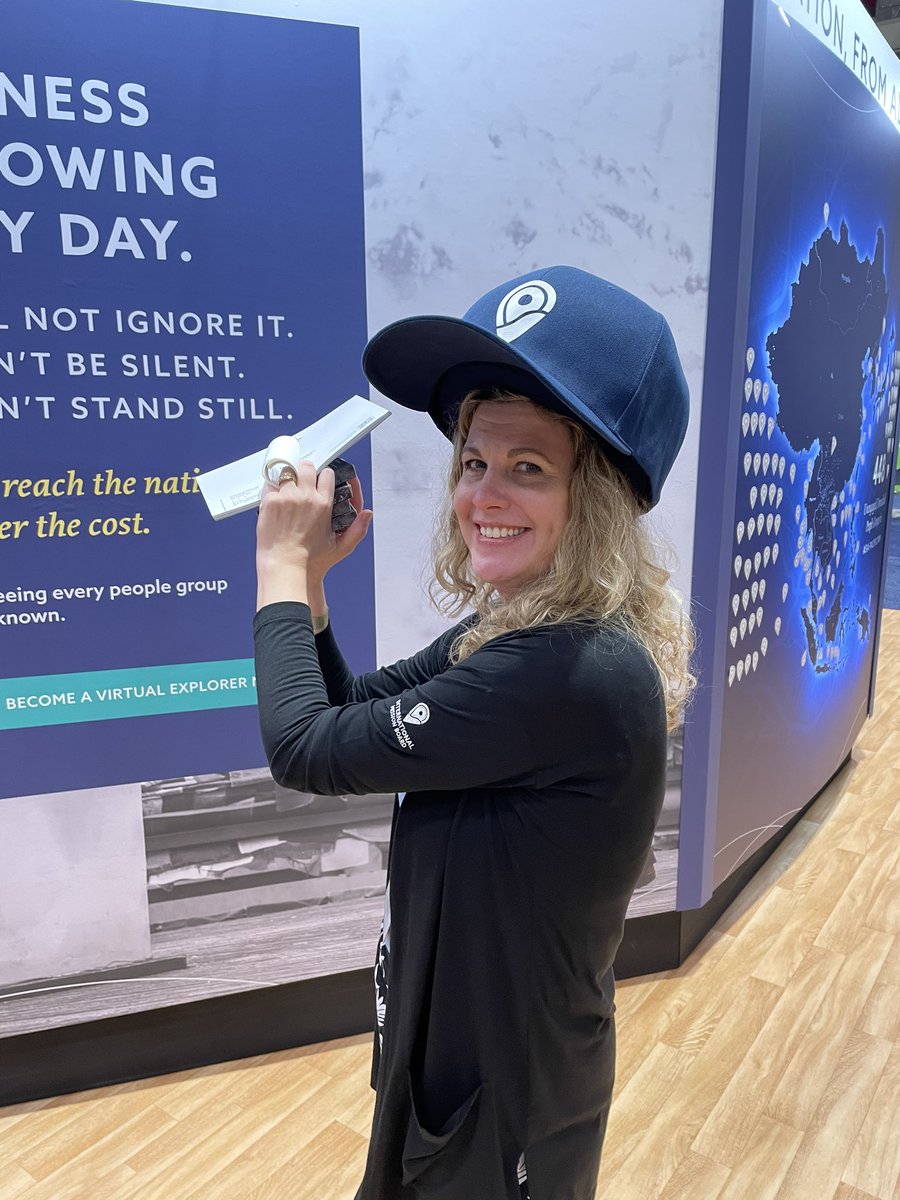 KristyOEdwards's tweet photo. Hitting nothing but homers here at the SBC! Come work with us! #SBC2023 #imb #gospelwork #missions #allin https://t.co/WSrkBZI88m