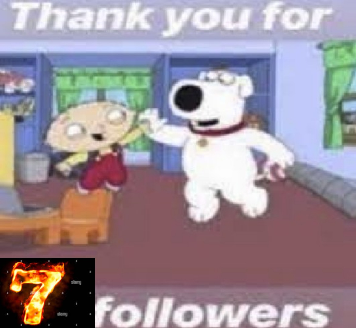 thanks for 7 followers.