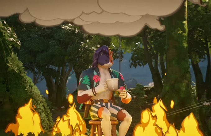 mcduffrafael's tweet photo. Meme:This is Fine https://t.co/TD7vJJztu8