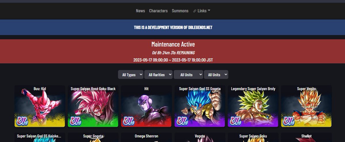 Hydros On Twitter For The Maintenance Active Banner On The Dragon 