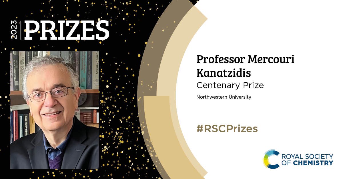 Congratulations @MercouriK on winning the @RoySocChem 2023 Centenary Prize! #RSCPrizes
