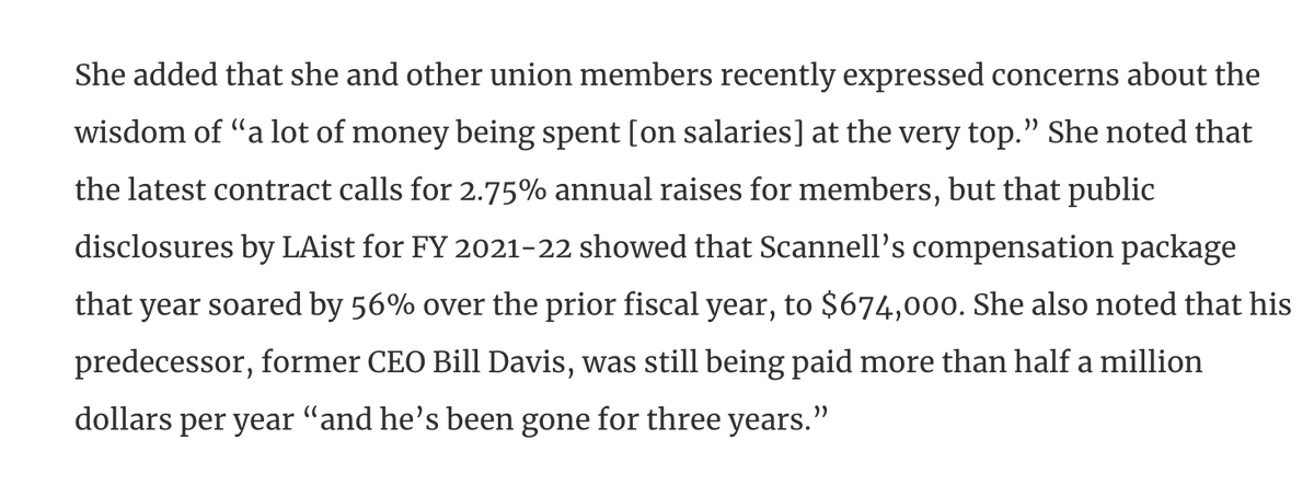 josie_huang's tweet image. 12% of jobs at @LAist  — all gone.  Layoff notices went out today. 

Especially painful coming after our union challenged the wisdom behind executive compensation, which included paying a former CEO $500K+/yr for multiple years. 
laist.com/news/scpr-to-c…