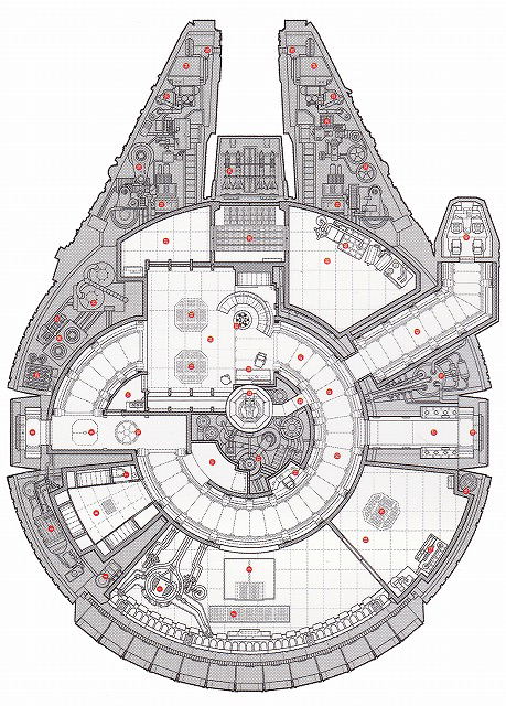 #真上からの美学
#StarWars  
#MillenniumFalcon
#DeAGOSTINI