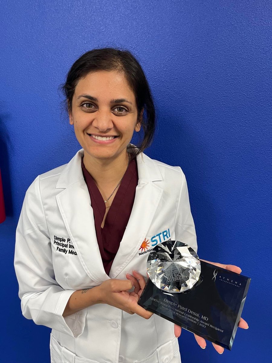 DimplePDesai's tweet photo. So honored to win the ATHENA Young Professional Leadership Award! 🏆

It’s truly amazing being part of an inspirational team who motivate you to be your best and continue to grow. https://t.co/Xb3Ph11gR9