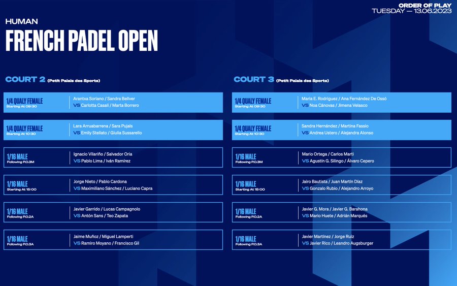 padelvirt's tweet photo. ⚠️RESULTADOS⚠️

- Salva Oria / Ignacio Vilariño✅ Vs Lima/Ramírez❌ -> 6-4/7-6

- Mario  Ortega / Carlos Martí✅ Vs Cepero / Silingo❌ -> 3-6/7-6 6-2

- @javi_GB1/@javigmora_✅ Vs Huete / Marqués❌ -> 6-4/6-4

- @zalorubio/@alexarroyoalber✅ Vs JMD / Bautista❌ -> 6-2/4-6/ 7-6 https://t.co/Q5Bt4pFocY