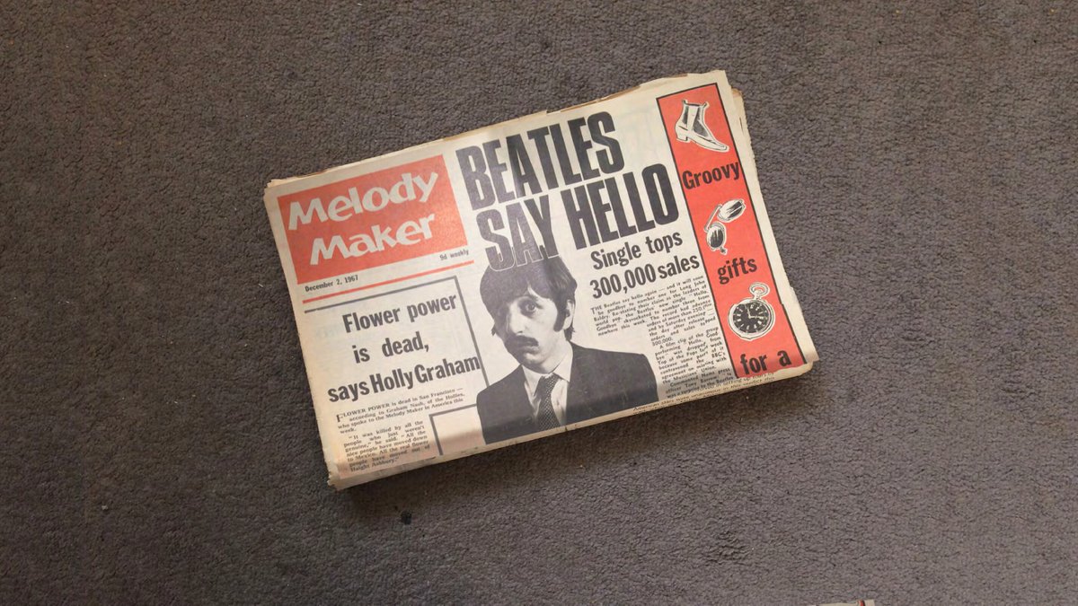 Pop60sMagazines's tweet photo. Melody Maker December 1967.

#Sixties #Pop https://t.co/5TMM6XGEg9