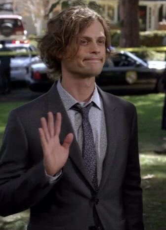 one thing about spencer reid... hes always gonna 😐👋 if he doesn't know you