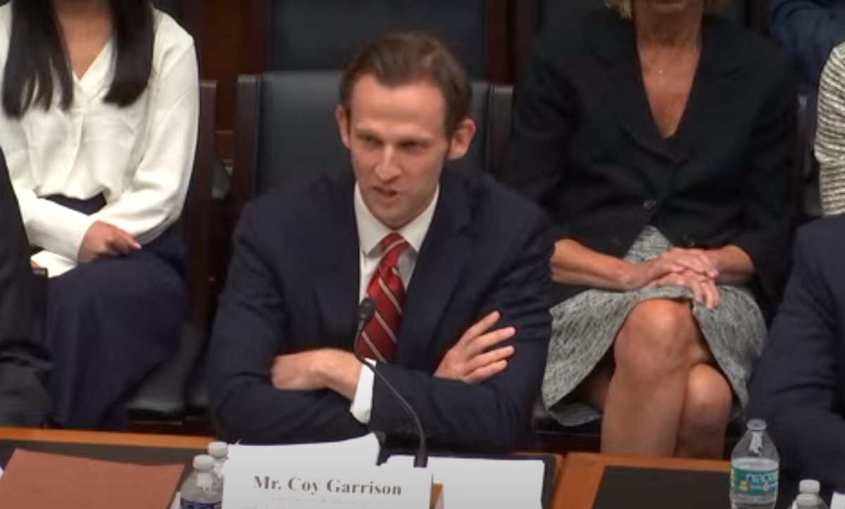 don't think he's on twitter but I have to shout out Coy Garrison, formerly Counsel to @HesterPeirce and now a partner at Steptoe, as the true star of today's hearing on HFSC hearing on the proposed crypto market structure bill

every answer on point