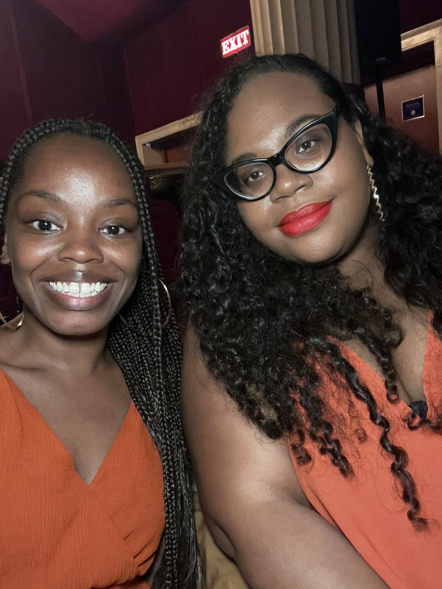 shayewyllie's tweet image. I’m here! 😍 At #TheApollo for The @Blackening movie premiere with @TanayMichele! 🥹❤️