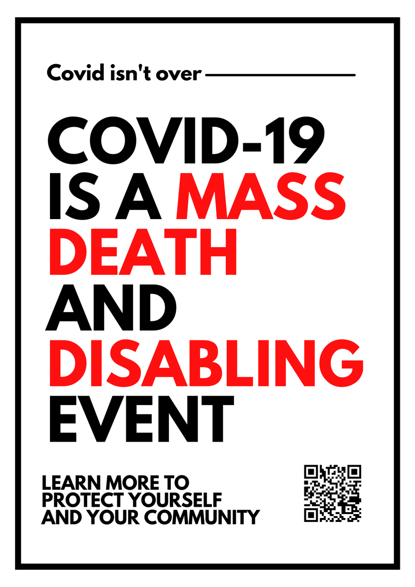 Adding these white background versions to make it easier for printing! Also fixed a typo for both versions in the folders.  #covidisntover #covidprints #resisteugenics drive.google.com/drive/folders/…