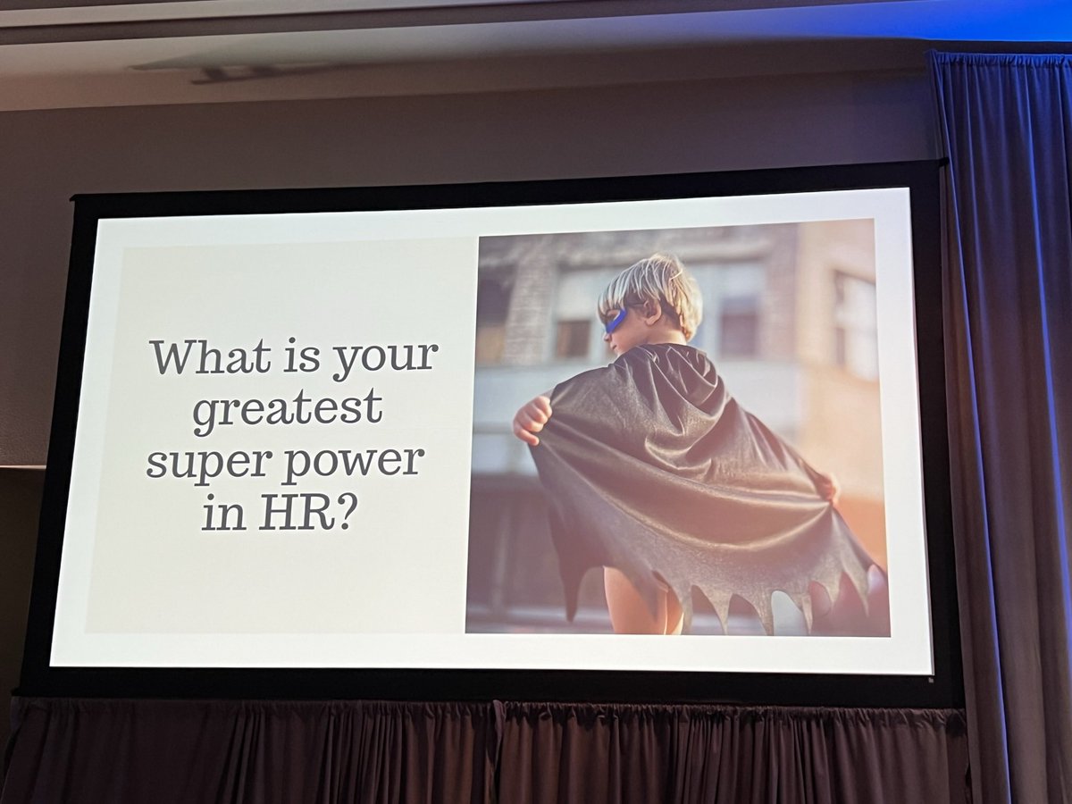 Jennifer McClure (@jennifermcclure) on Twitter photo What is your greatest super power in HR?
“We have the ability to make people feel wanted and needed.”
HR leaders have the ability to influence a company’s culture - and ensure it’s one where people feel included and wanted.
#SHRM23 <a href="/TimSackett/">Tim Sackett SCP,SPHR</a> What is your greatest super power in HR?
“We have the ability to make people feel wanted and needed.”
HR leaders have the ability to influence a company’s culture - and ensure it’s one where people feel included and wanted.
#SHRM23 <a href="/TimSackett/">Tim Sackett SCP,SPHR</a>