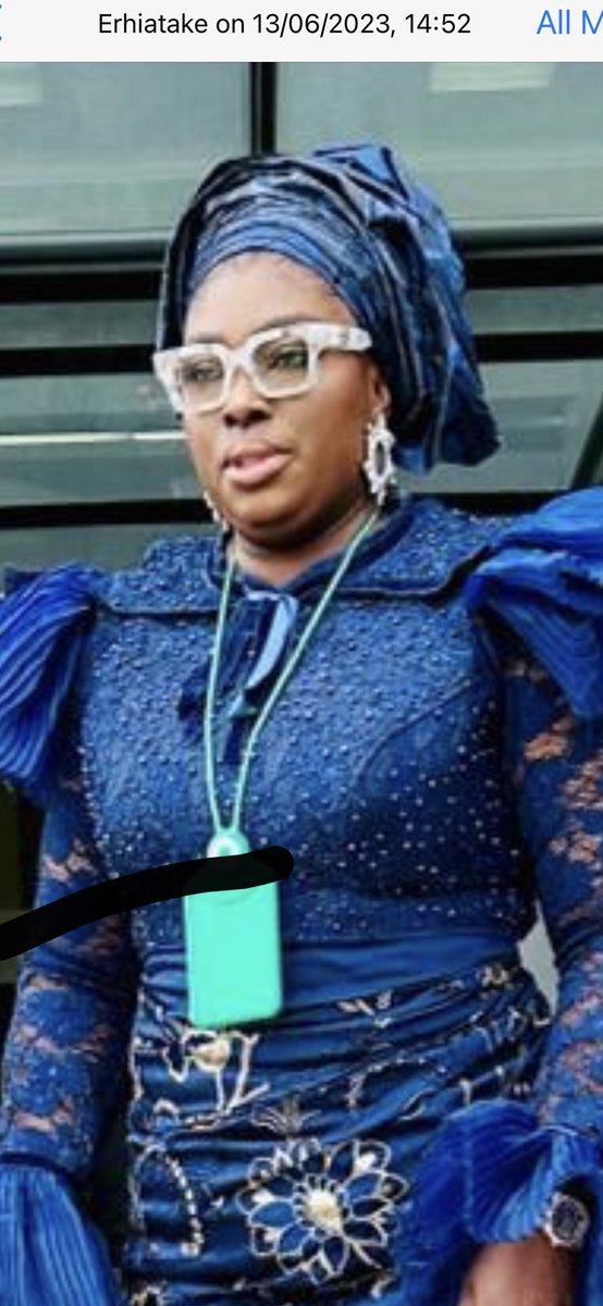 Rt. Honourable Erhiatake Ibori-Suenu. My daughter, my friend, my pride. Congratulations! You made it to the House of Representatives. You defied all odds. You scaled all the man made hurdles. To God be the glory.