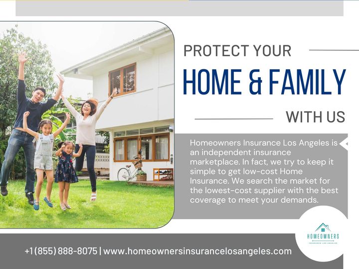 HomeownersLA's tweet image. A safer and greater option to provide protection for your family. Only here at Homeowners Insurance Los Angeles/ Get the best home insurance quote online for free. Contact us at 855-888-8075 or visit our website at homeownersinsurancelosangeles.com.

#HomeInsurance
#HomeInsurancePolicy