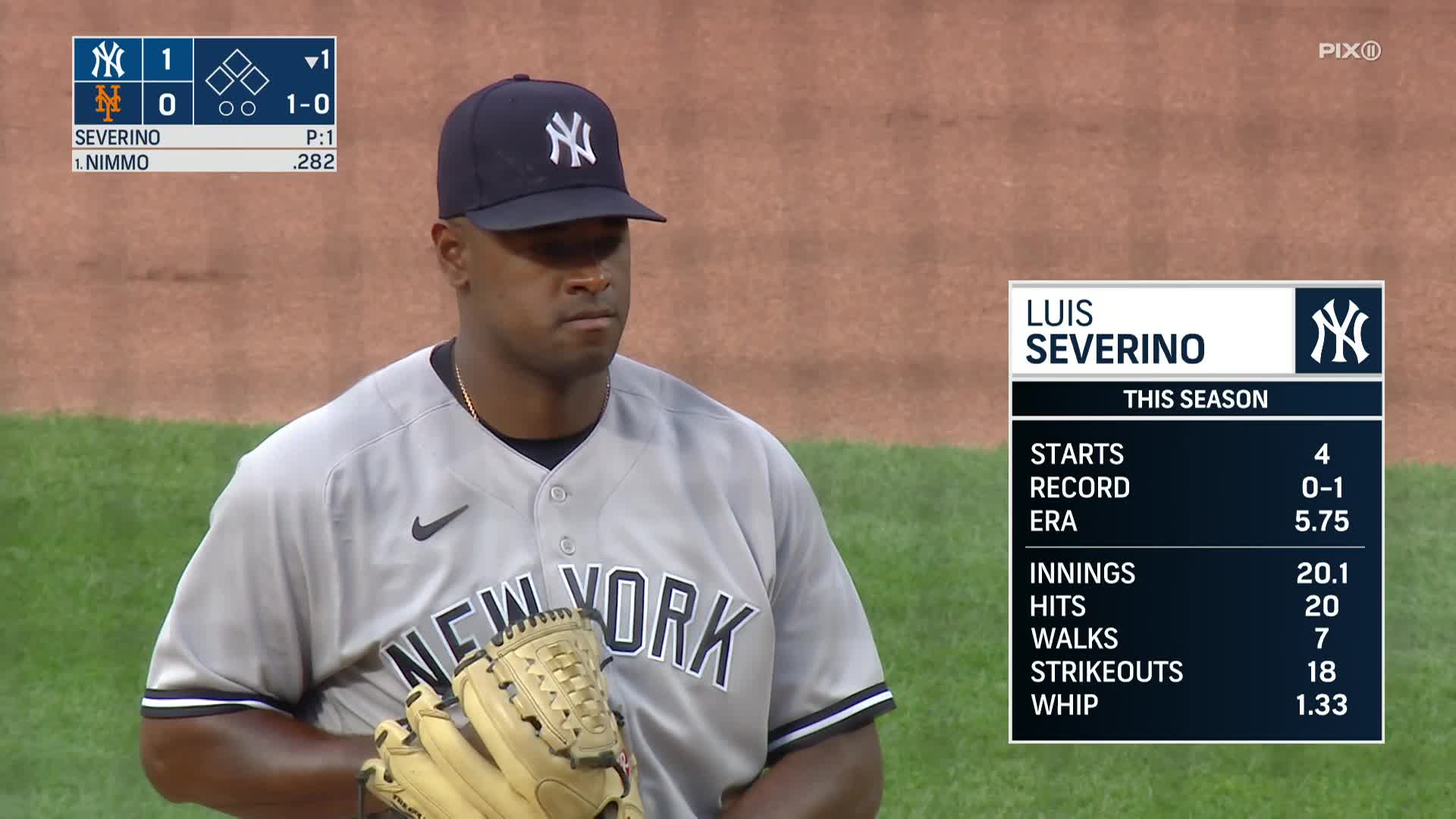 Yankees at Mets / Twitter