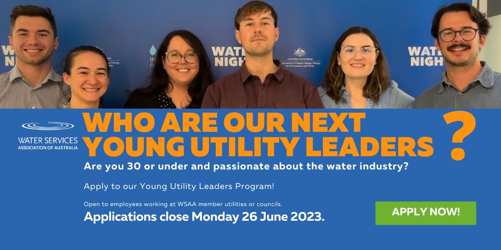 wsaa_water's tweet photo. New day, new opportunity! Don’t miss the chance to join a community of like-minded individuals who are passionate about shaping the future of the #water industry.
Head to ▶ https://t.co/p4IzcnFbwL
#LGBTIQ+ #inclusion #networking #leaders #opportunity #leadership #career #future https://t.co/70UsFXDosd