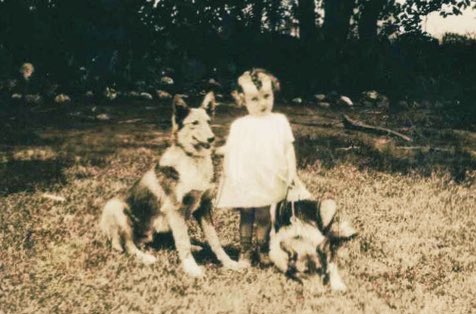 Six months ago I posted that my mom (now 93!) loves our dogs. This is how she got started. This is her about 90 years ago with Pal and Duke. She still speaks of them with great affection. 
#dogsarefamily #dogsoftwitter #dogs #love #memories #memory #curlyhair #FamilyMemories